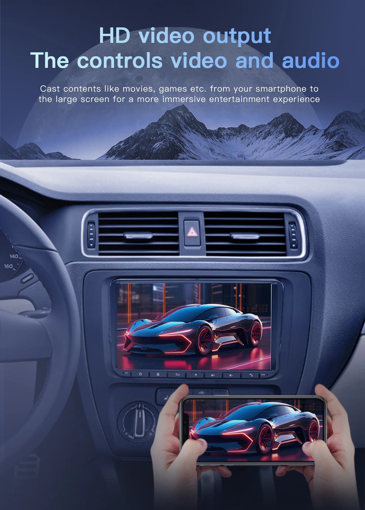 Android 14 For VW Passat B6 B7 CC T5 Amarok Volksagen Skoda Octavia2 Tiguan Seat Leon 2 Golf 56 Radio Multimedia Screen Carplay