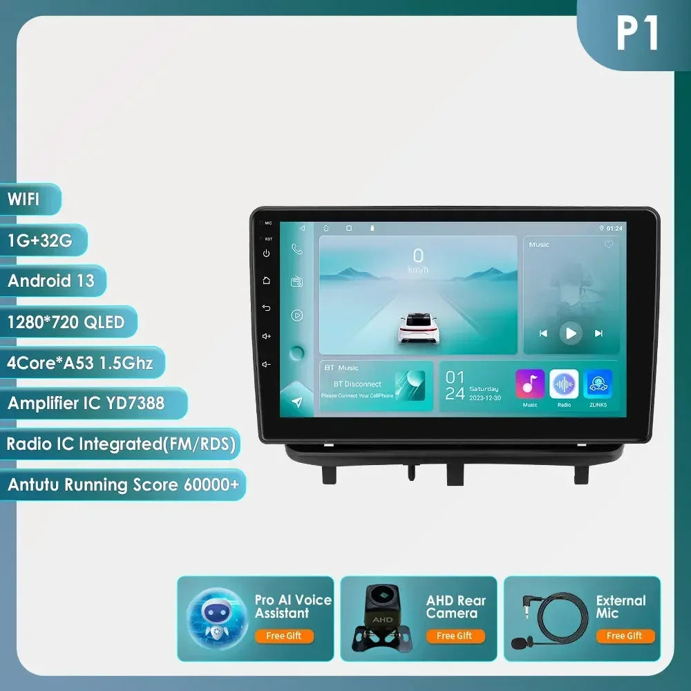 Android 13 Wireless Carplay Auto Car Multimedia Player Car Radio Player Stereo for OPEL CORSA D 2007 2008 2009 2010 2011 2012