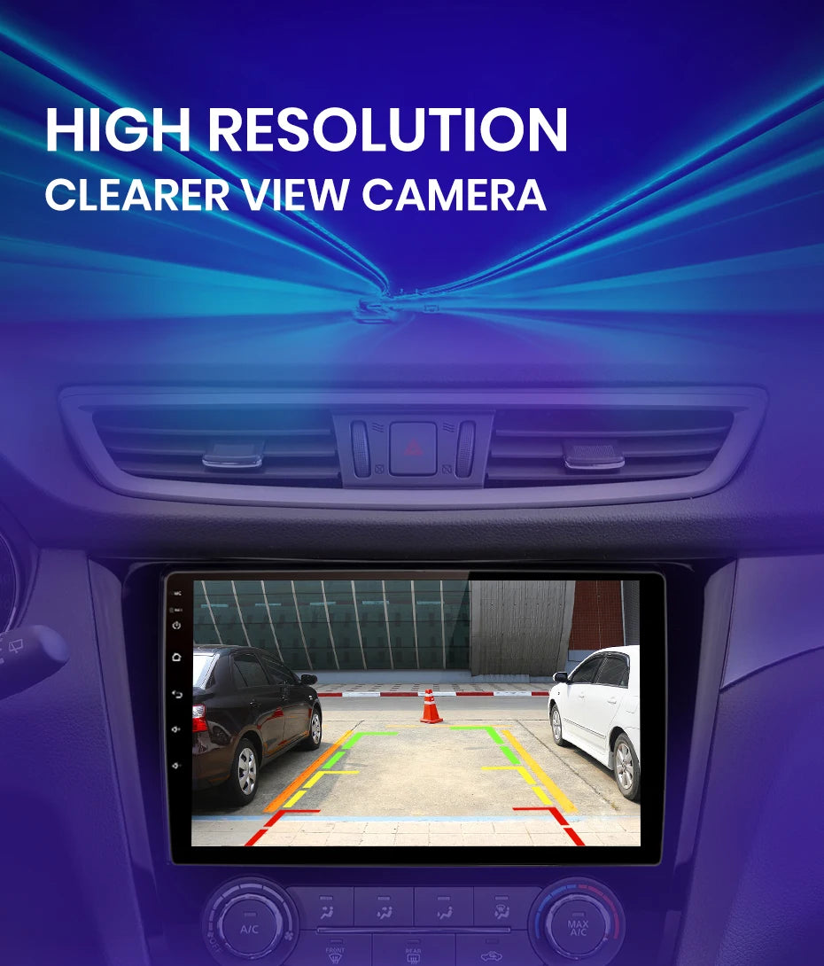 Junsun Car Rearview Camera AHD 720P Resolution WaterProof 140°Wide-Angle Reverse Backup Parking Camera For Car Radio