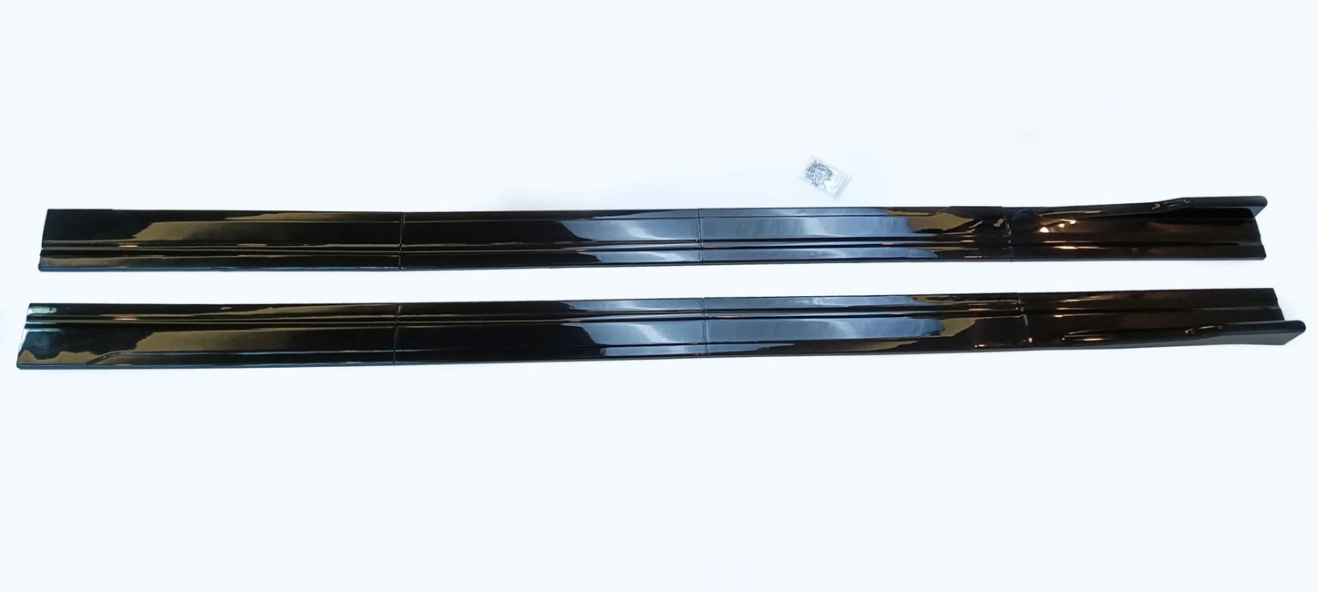 Universal Car Side Skirt 8 Pcs Winglet Splitters Lip Side Spoiler For BMW For Audi For VW For Honda For Benz