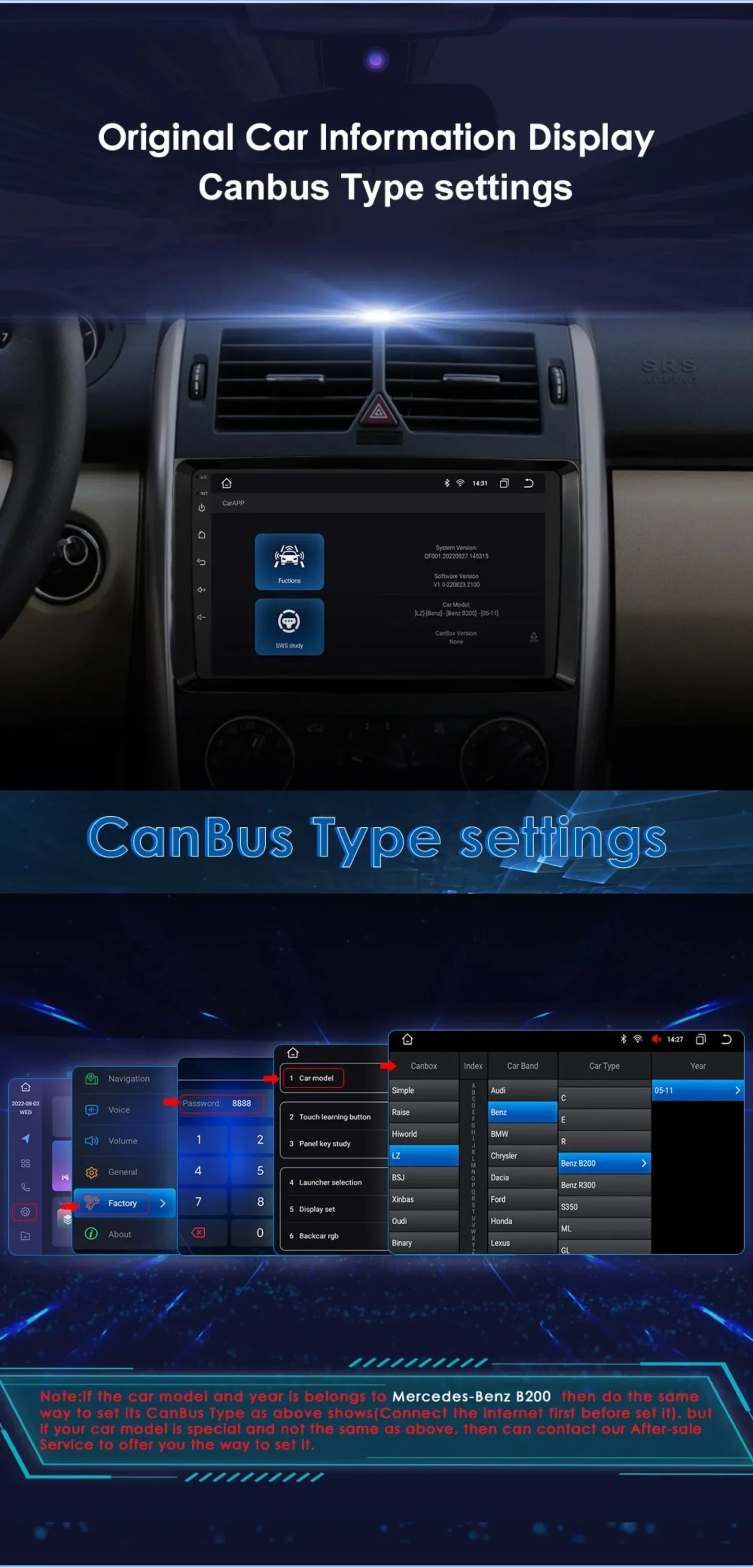 Android 13 Octa Core AI Auto Car Radio Multimedia Player for Mercedes Benz B200 W169 W245 Viano Vito W639 Sprinter W906 CarPlay