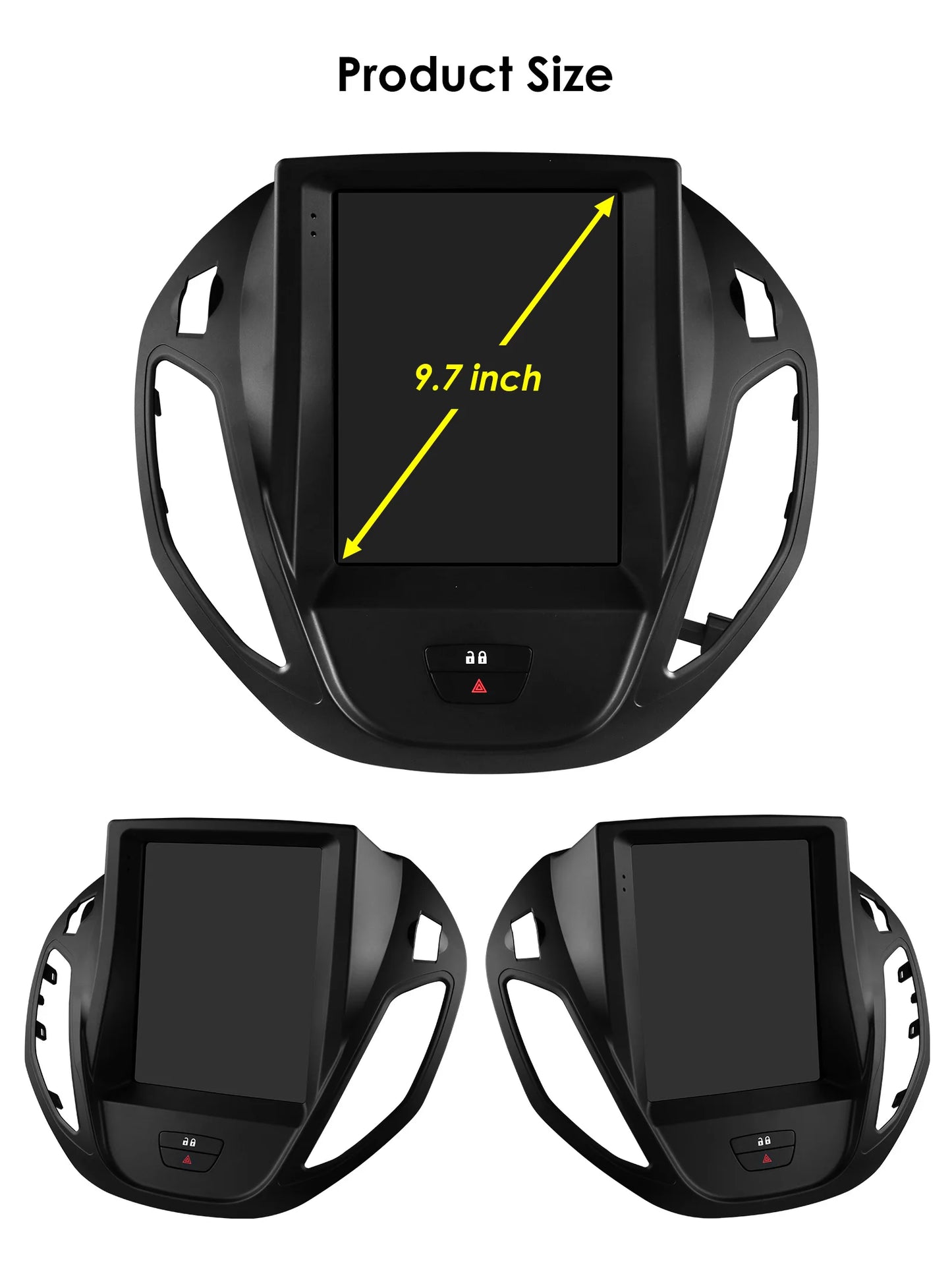 9.7Inch Radio Car Multimedia for Ford B-Max 2012-2018 Transit/ Tourneo Courier 2013-2021 Transit/ Tourneo (High Configuration)