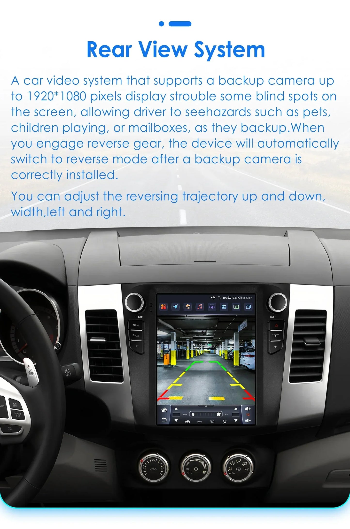 Android 13 Wireless Carplay GPS Stereo for Mitsubishi Outlander XI 2 2008 - 2011 9.7" Car Radio Multimedia Player 4G BT DSP 2din
