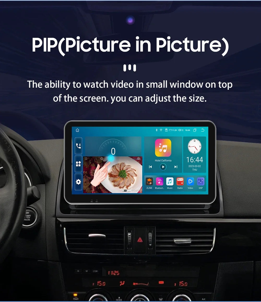 10.33'' Android 13 Car Multimedia Player for Mazda CX5 CX-5 2012-2015 Carplay 2 Din Autoradio GPS Navigation BT RDS 4G Head Unit