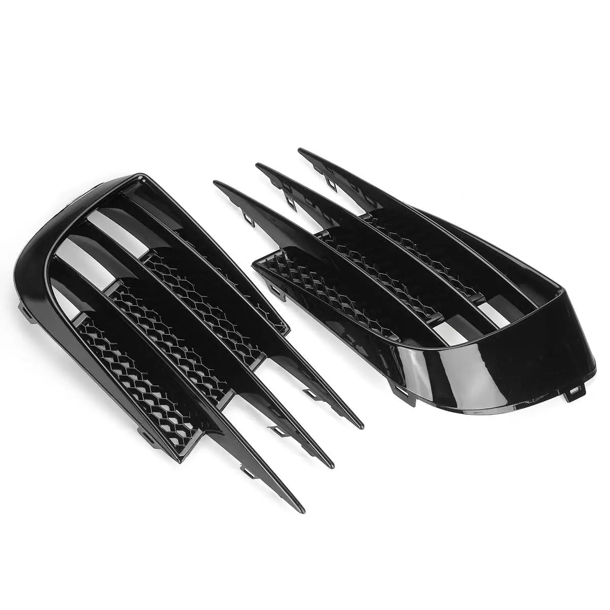 Car Front Bumper Fog Lamp Grille Spoiler For VW Golf 6 MK6 VI GTI GTD R R20 2008-2013 Fog Light Eyebrow Eye Wind Knife Trim