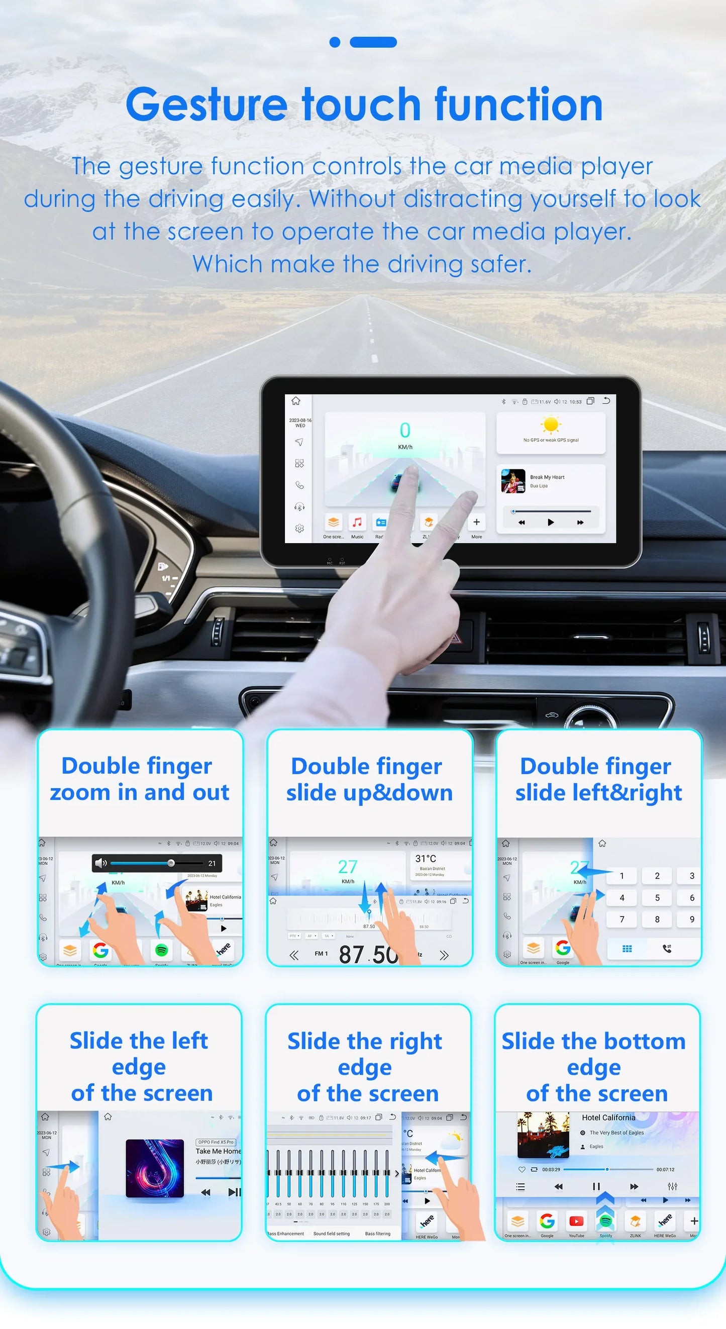 10.33" Car Intelligent System Android for Fiat Ducato 3 Citroen Jumper Peugeot Boxer 2 2006-2022 Radio Multimedia GPS Carplay 4G
