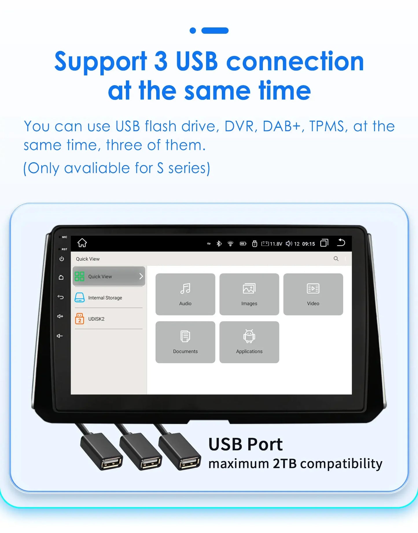 Wireless Carplay for Toyota Corolla 12 2018-2021 Android Autoradio 2 Din Car Radio Multimedia Player BT Navigation GPS Stereo 4G