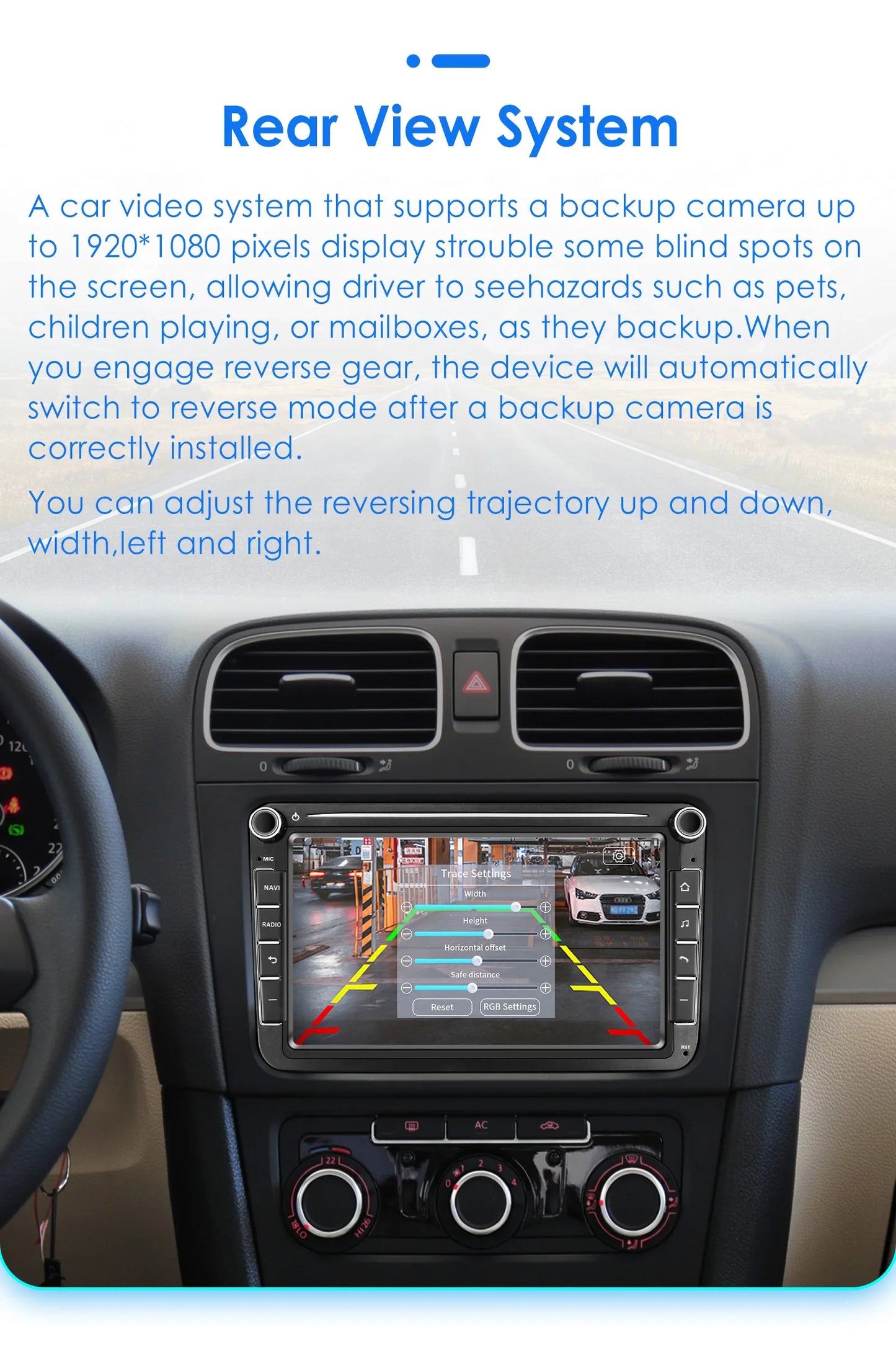8" 2 Din Multimedia Player for Volkswagen Golf 5 Transporter VW Passat B6 Polo Jetta Skoda Seat Android 13 Carplay Car Radio GPS