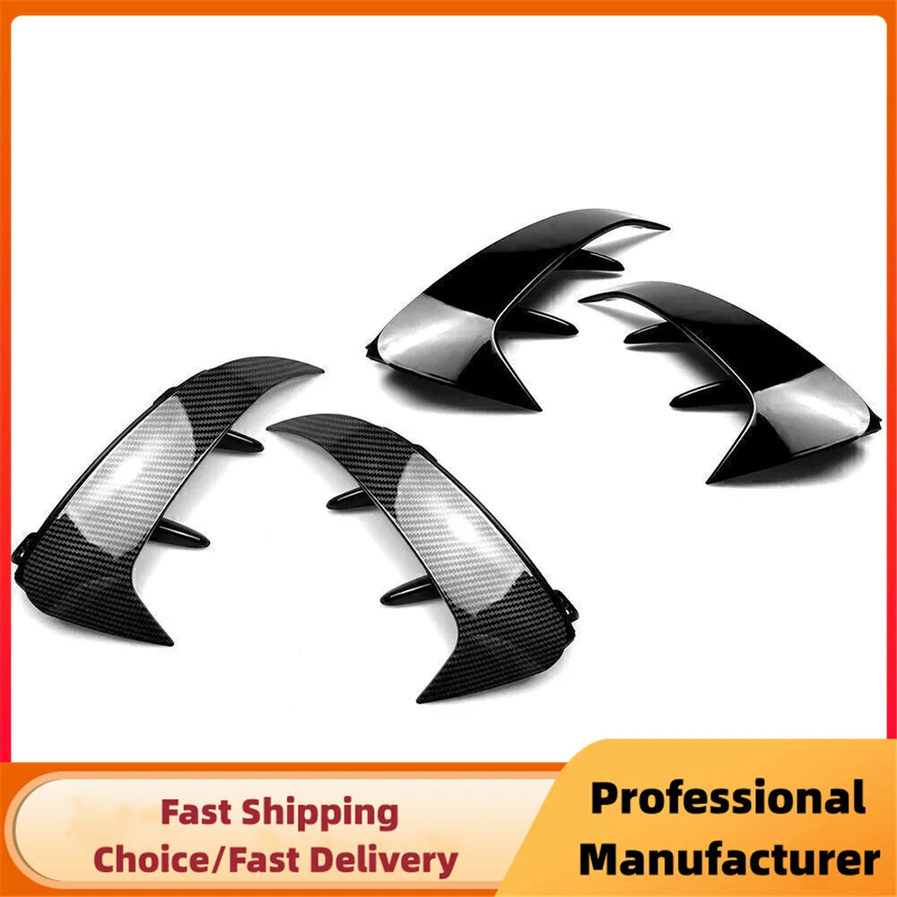 Car Rear Bumper Trim Lip Spoiler For Mercedes Benz A Class W177 A180 A200 A220 AMG Hatchback 2018 2019 2020-2023