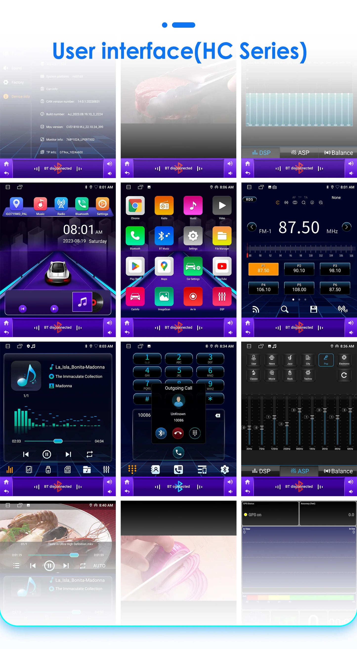 Android 13 Radio Car Multimedia 2Din Wireless Carplay Android Auto for Ford Focus 3 Mk 3 2011-2019 Support OBD DAB RDS BT GPS 4G