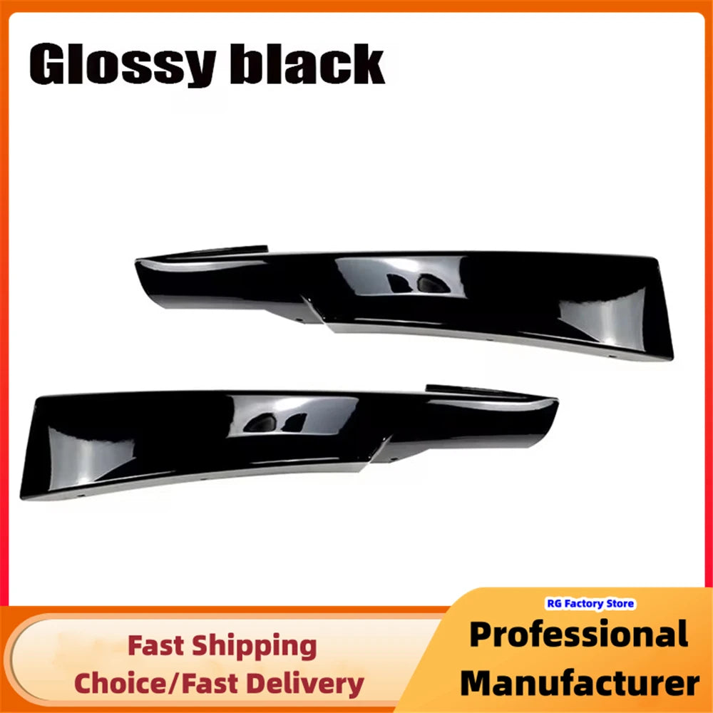 Car Front Bumper Splitters Lip For BMW 3 Series E90 E91 LCI M Sport 2009-2012 Diffuser Splitter Spoiler Body Kit Cover
