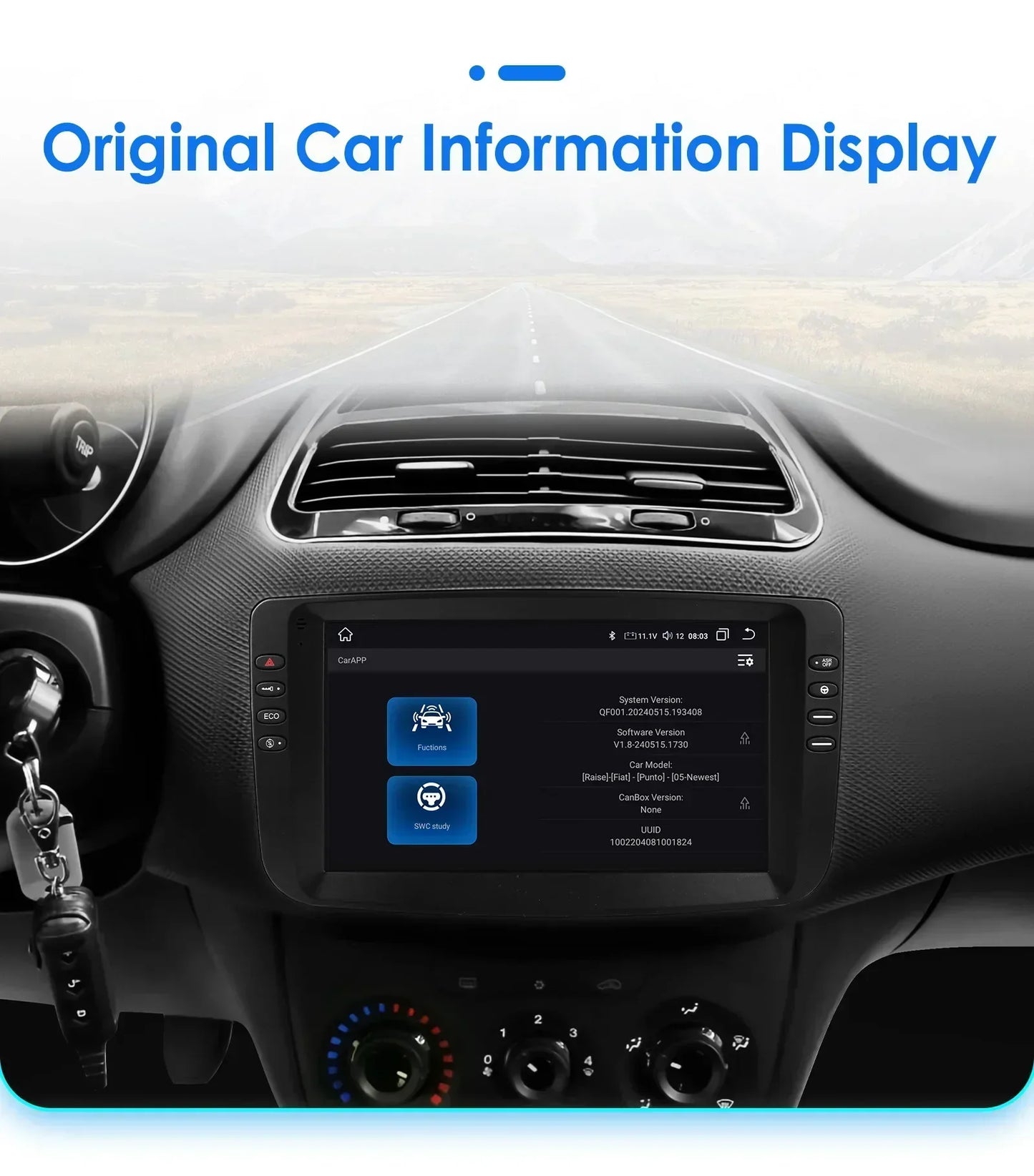 9" Car Multimedia Player 2Din Stereo for Fiat Linea Punto EVO 2012-2015 Android 13 with Wifi Bluetooth GPS Navi Radio Player 4G