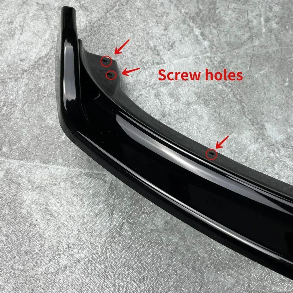 For BMW 3 Series F30 F31 2013-2019 Car Front Bumper Lip Spoiler Splitter Diffuser Body Kit Tuning ABS Canard Lip Protector Cover