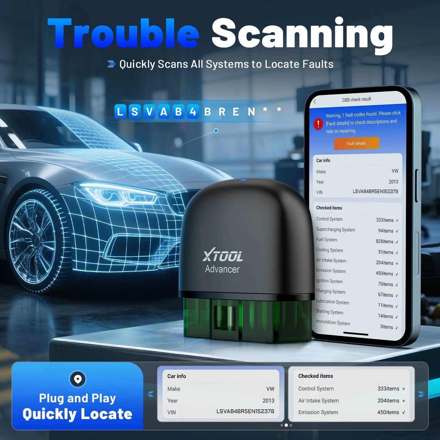 XTOOL AD20Pro Obd2 Scanner Car All System Scan Obd 2 System Diagnostic Tool OBD2 Bluetooth Scanner Code PK ELM327